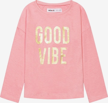 T-Shirt MINOTI en rose : devant