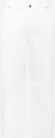 Cotton On Curve Loosefit Jeans in Wit: voorkant