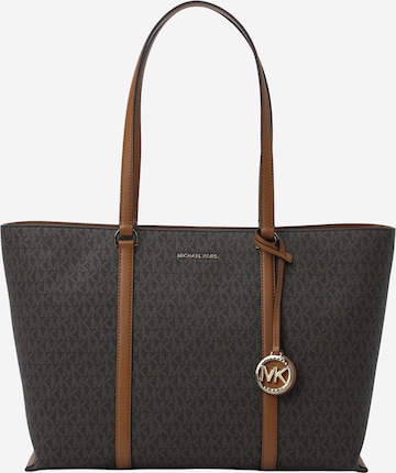 MICHAEL Michael Kors Shopper 'TEMPLE' in Bruin: voorkant