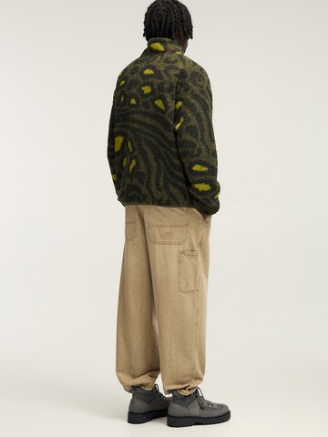 Veste en polaire Pull&Bear en vert