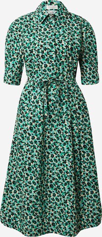 Marc O'Polo Shirt Dress in Green: front