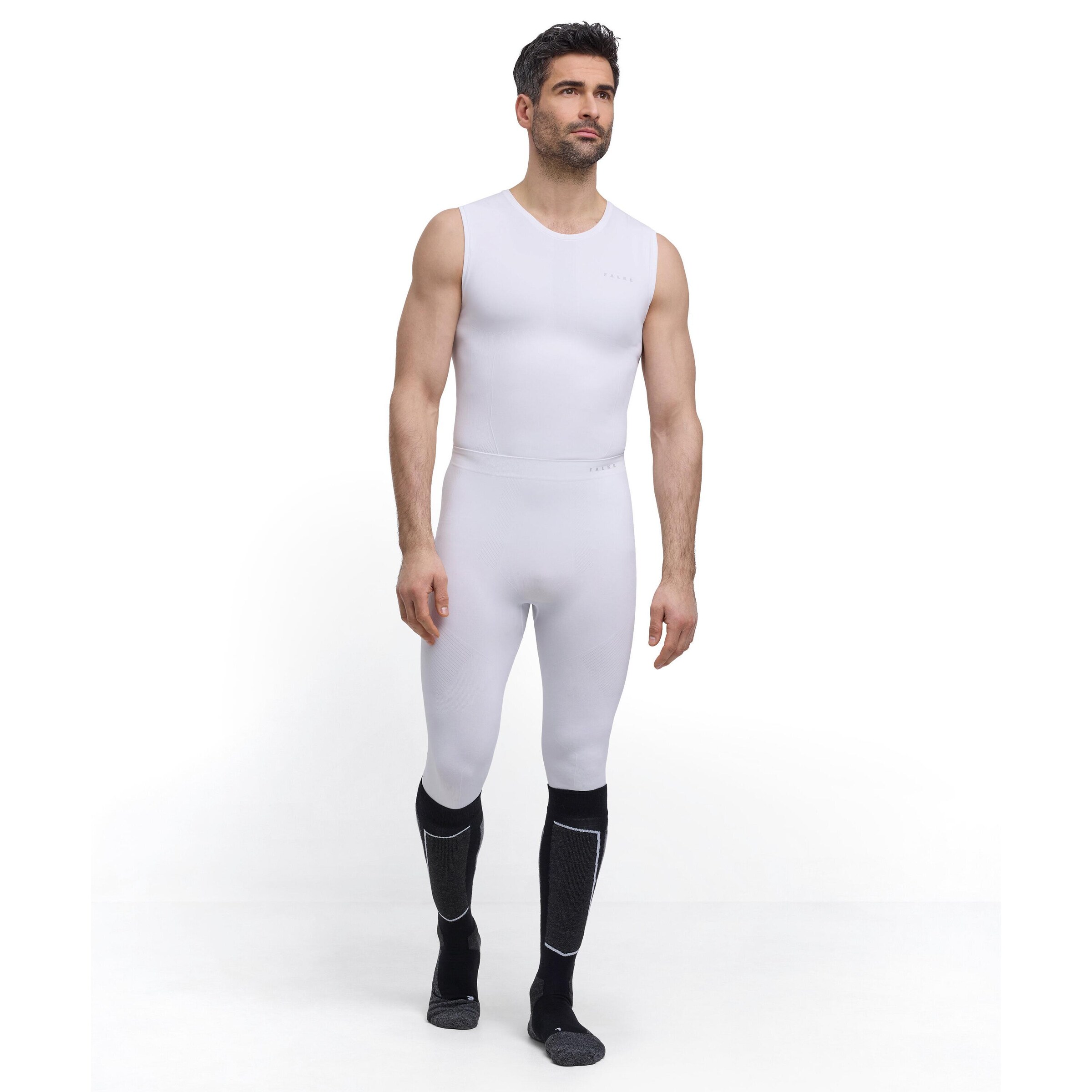 FALKE Warm 3/4 Tights in Weiß