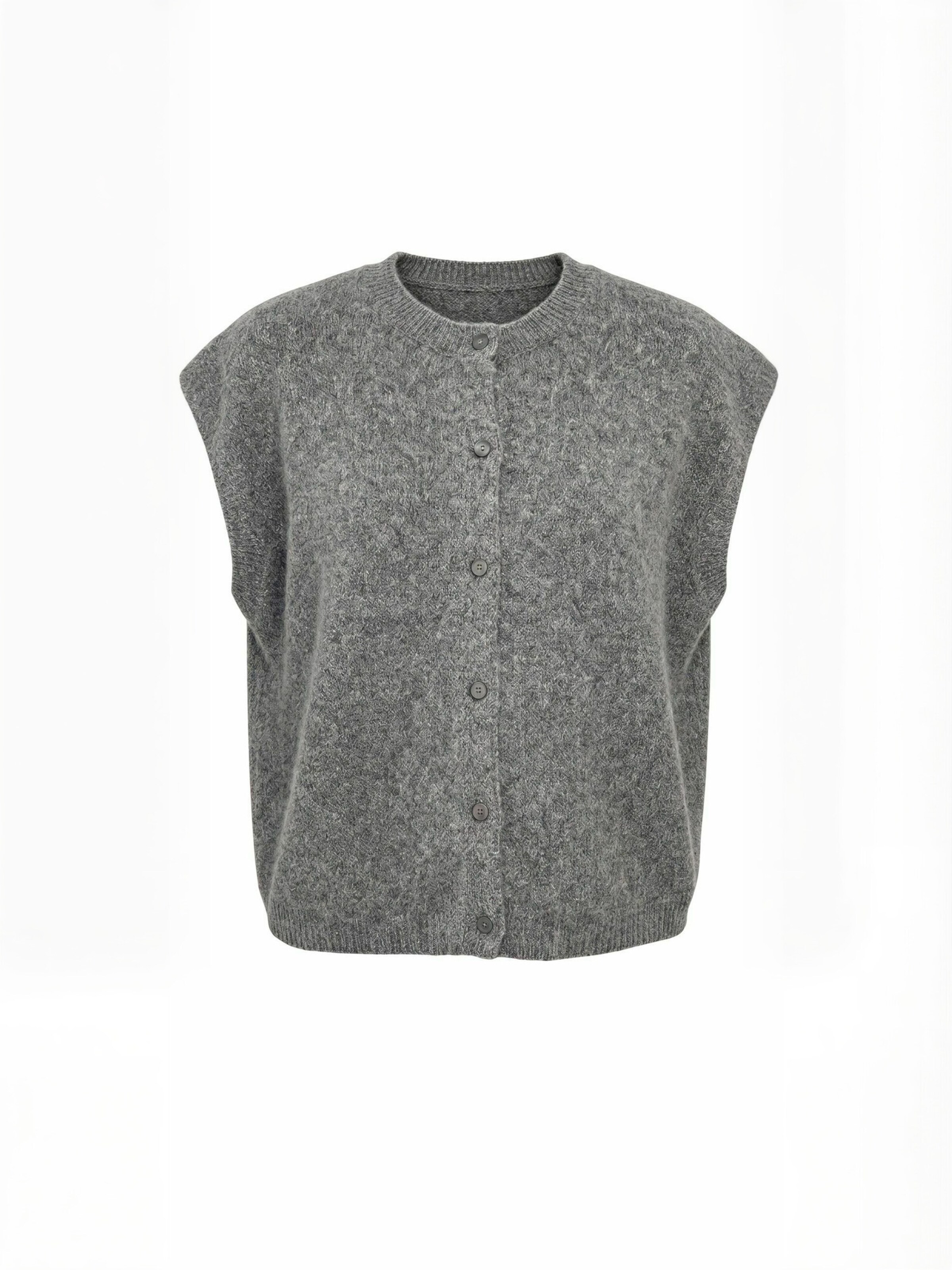 Liberte Essentiel - Chaleco ' FRID ' en gris: frente