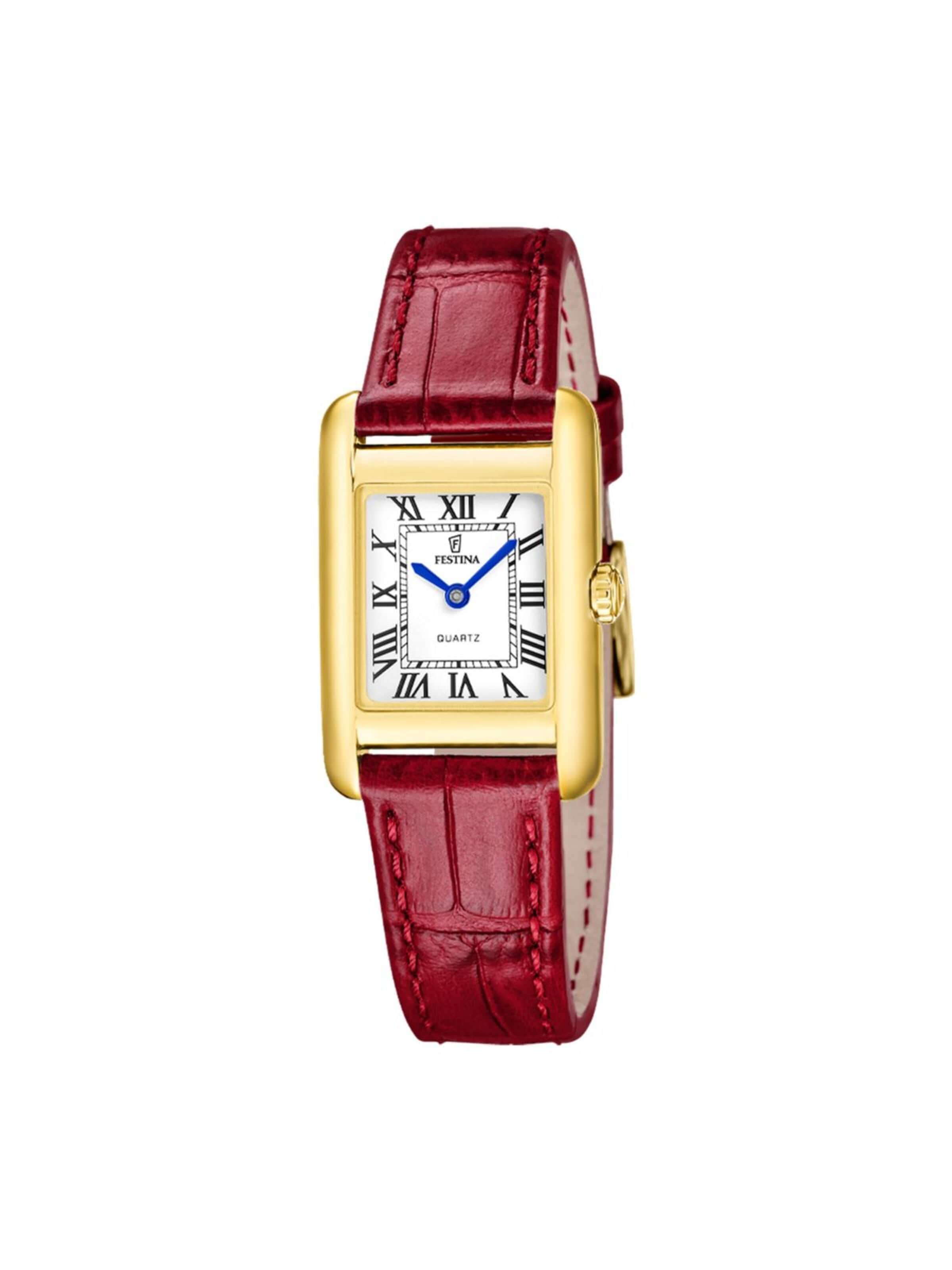 FESTINA Analoguhr‌‌ in Rot: Vorderseite