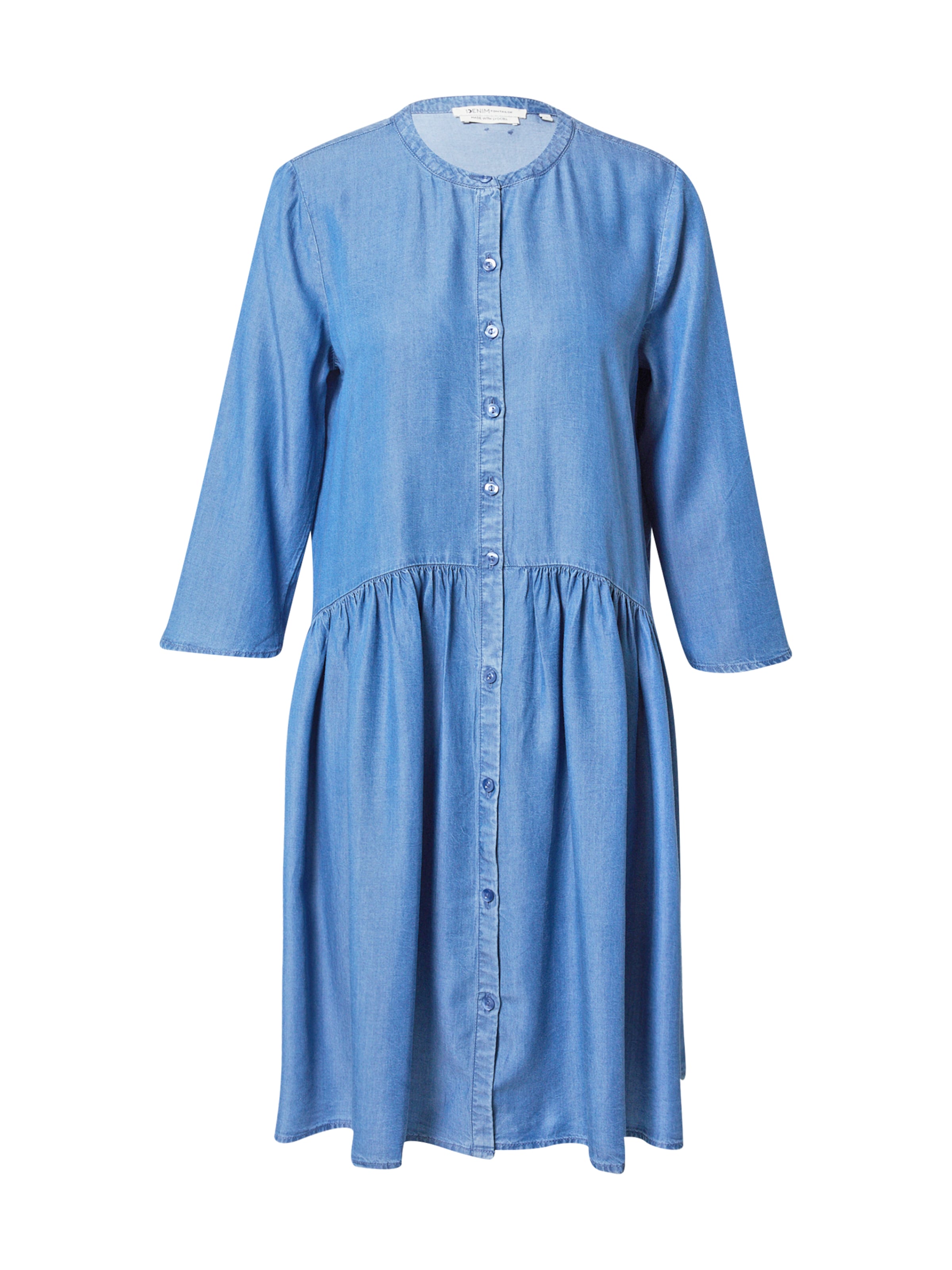 Frauen Große Größen TOM TAILOR DENIM Kleid in Blau - NI53344