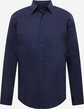 BOSS Black Regular fit Overhemd 'Joe' in Blauw: voorkant