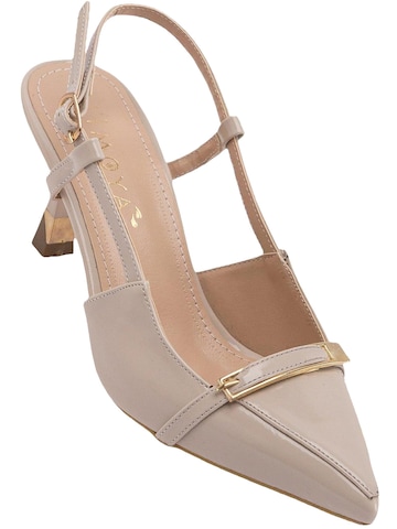 Limoya - Zapatos destalonado 'Renita' en beige: frente