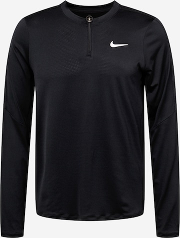 NIKE Performance Shirt 'Court Advantage' in Black: front
