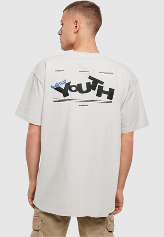 Lost Youth Тениска в сиво: отпред