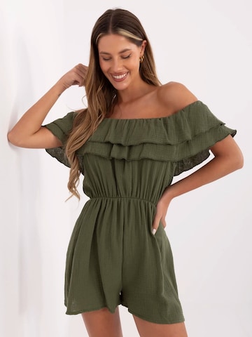 Madnezz House Jumpsuit 'A5050.65' in Grün: Vorderseite