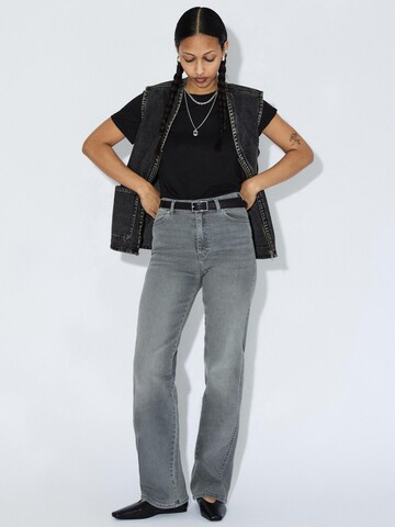 Dr. Denim Slim fit Jeans 'Moxy High Straight Jeans' in Grey