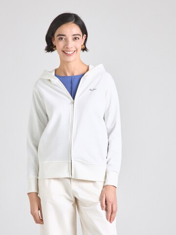 Pepe Jeans Ζακέτα φούτερ σε λευκό: μπροστά