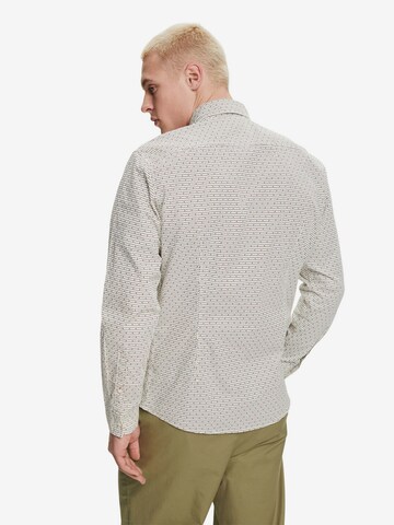 ESPRIT Regular fit Button Up Shirt 'Sus' in Beige