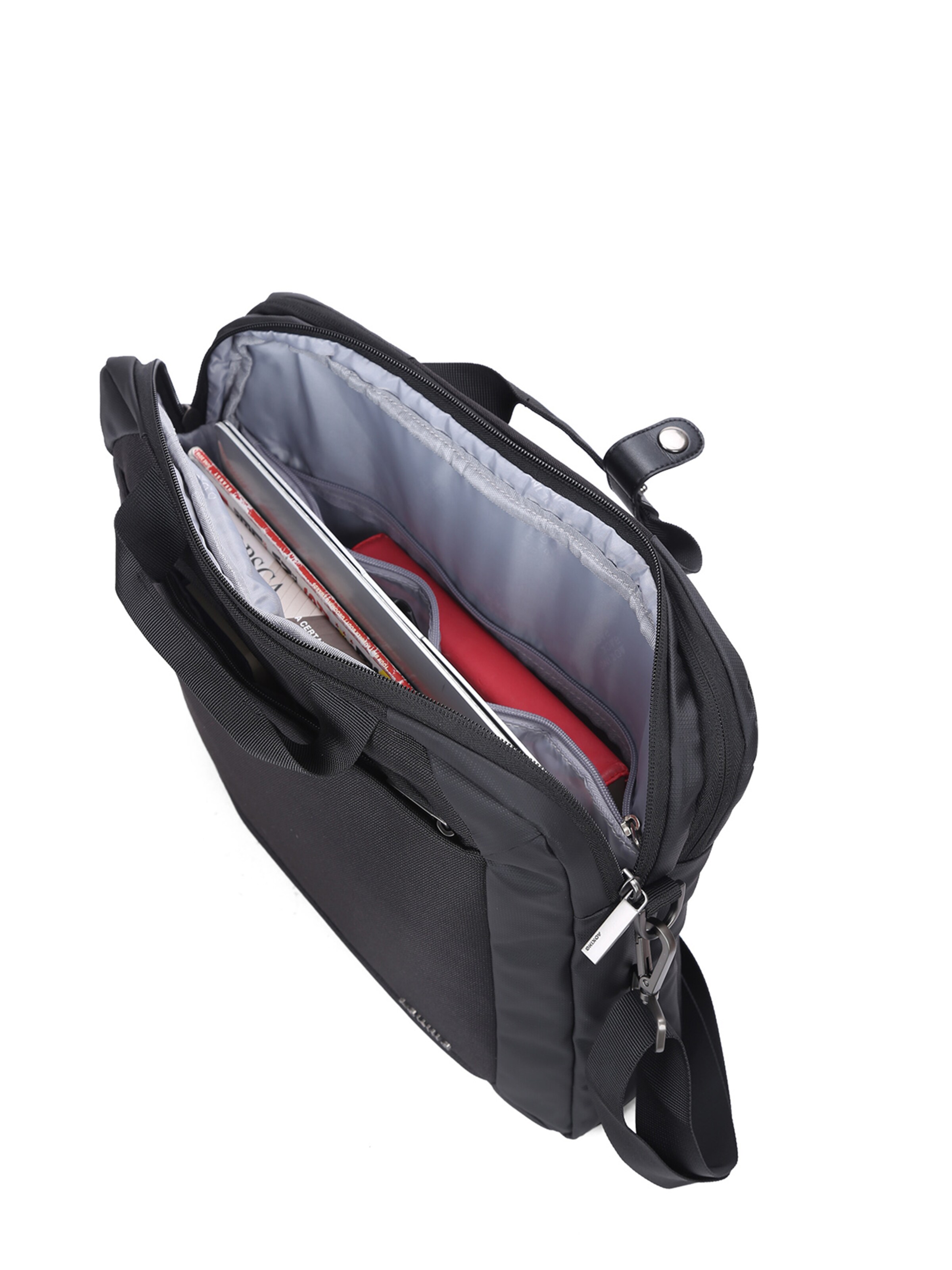 Borsa portadocumenti di Aoking in nero