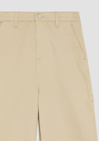 s.Oliver Wide leg Broek in Beige