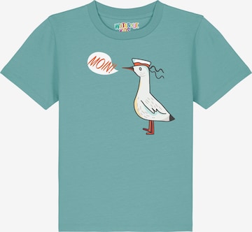 watabout.kids Shirt 'Moin Seagull' in Blauw: voorkant