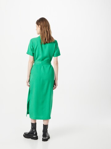 OBJECT - Vestidos camiseiros 'TILDA ISABELLA' em verde