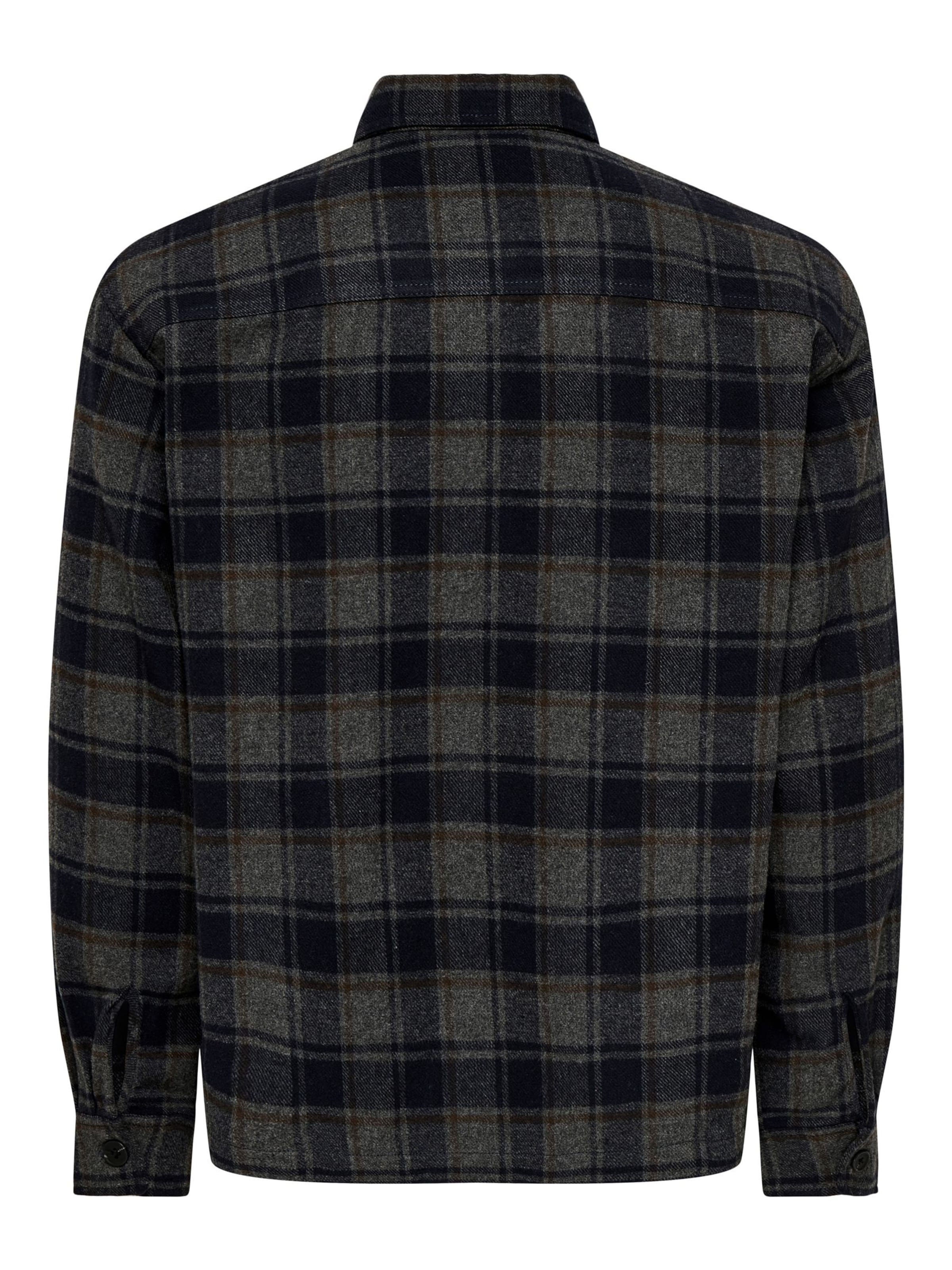 Veste mi-saison 'ESKE' Only & Sons en bleu