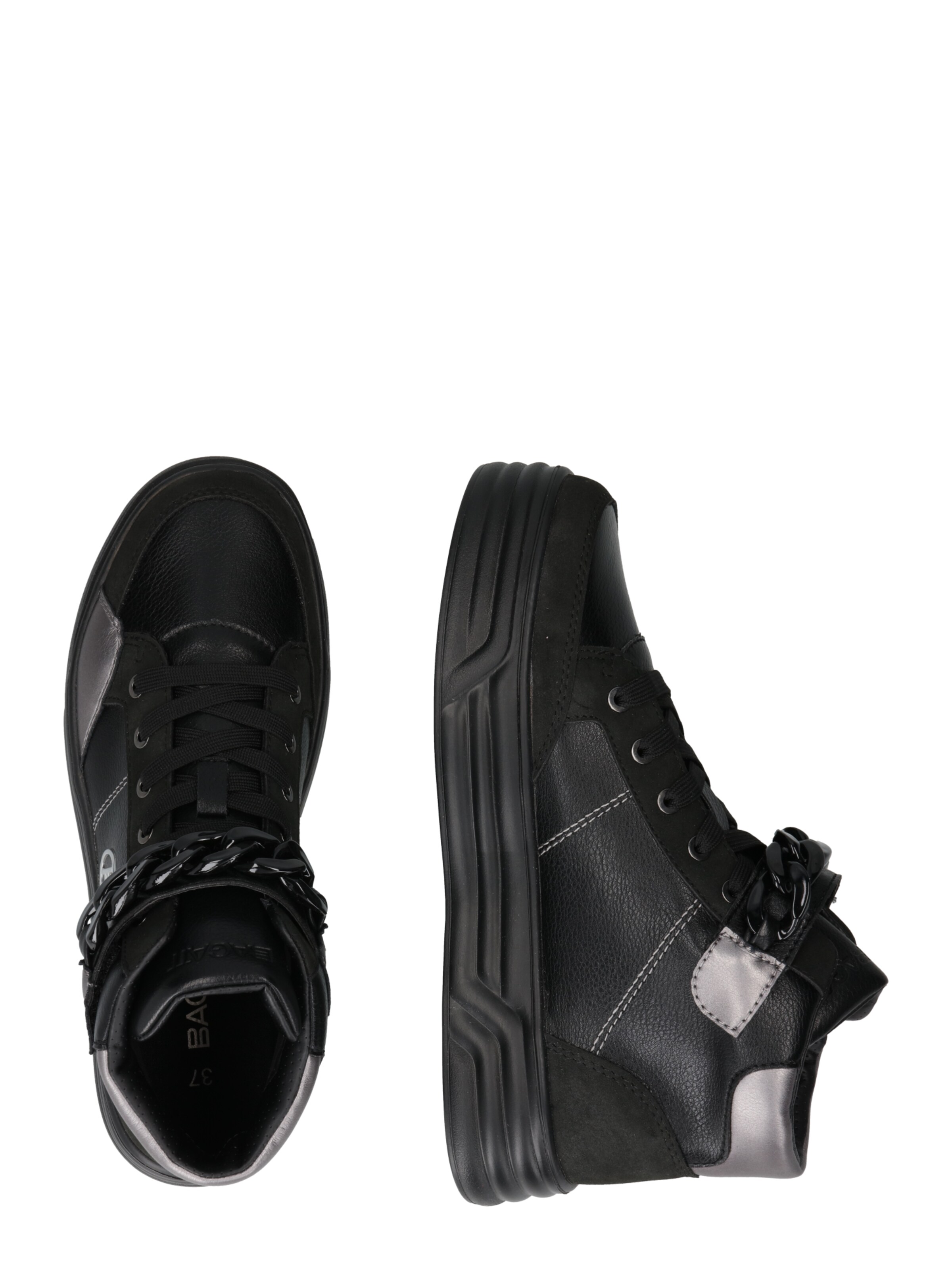 TT. BAGATT Sneaker 'Blu' in Schwarz