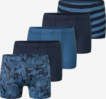 SCHIESSER Retro Boxer ' 95/5 Multipacks ' in Blau: Vorderseite
