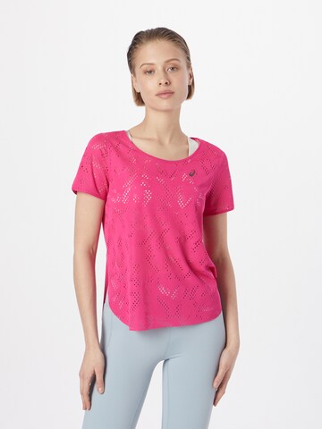 Maglia funzionale 'VENTILATE 2.0' di ASICS in rosa: frontale