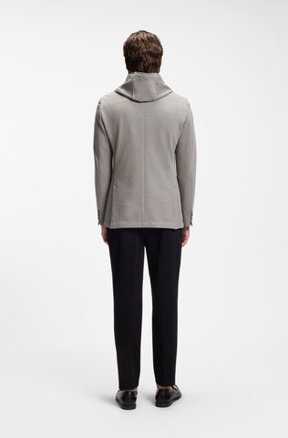 BOSS Slim fit Business Blazer ' Hanry ' in Grey