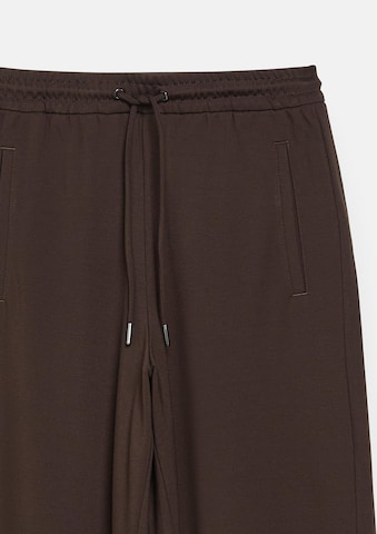 Wide Leg Pantalon s.Oliver en marron