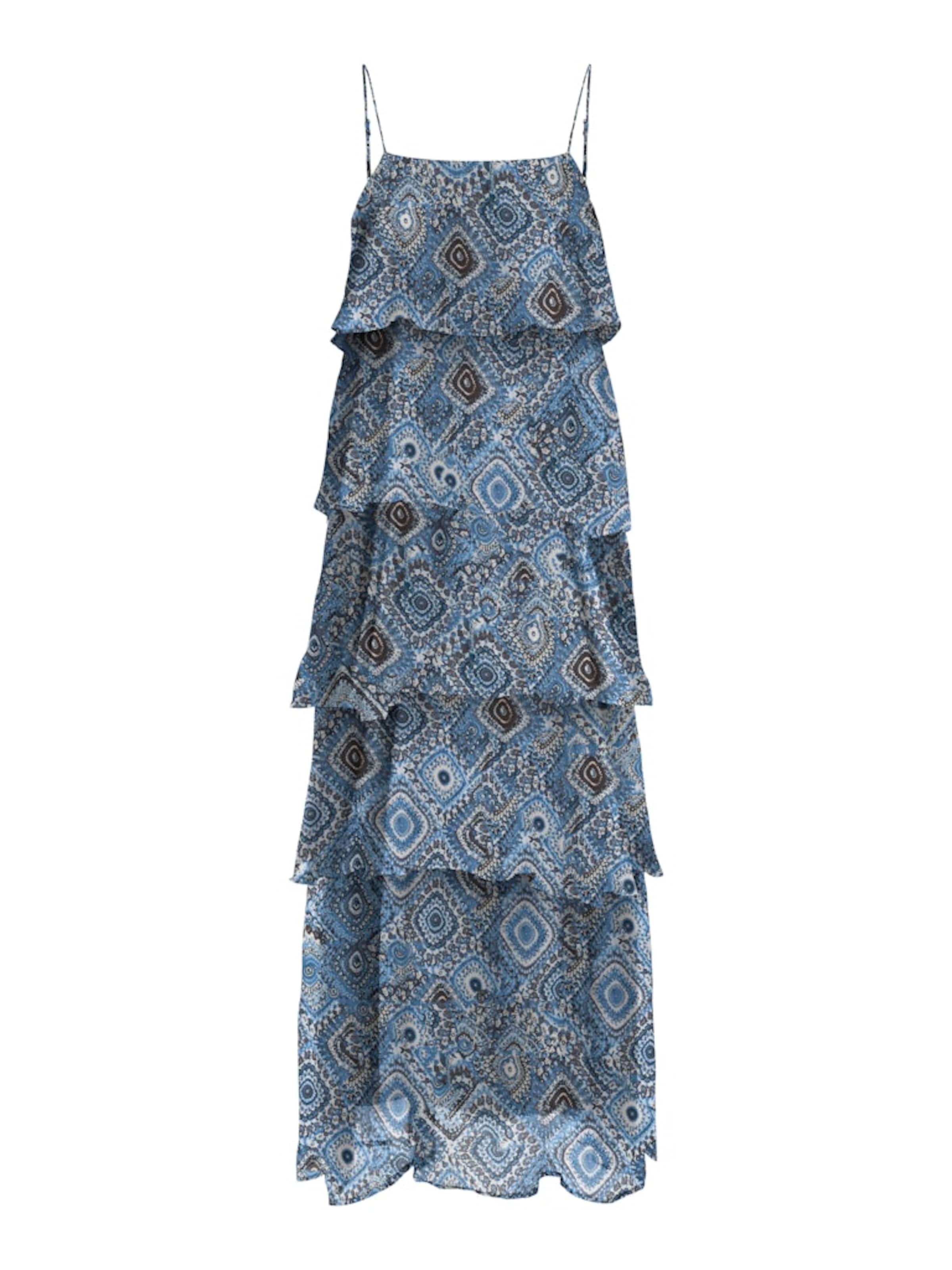 ONLY Dress 'ONLASTA' in marine blue / Blue denim / Chocolate / White, Item view