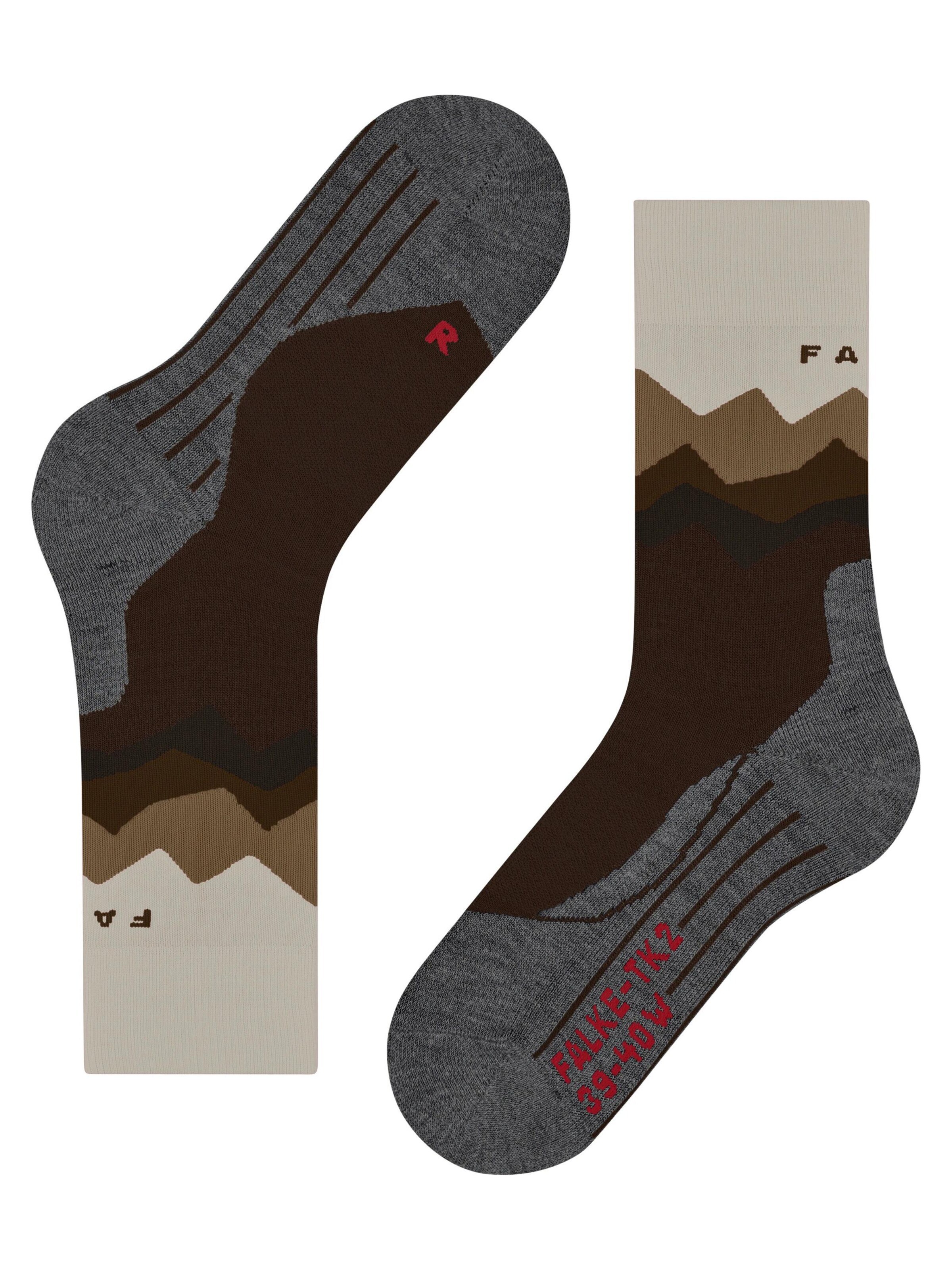 FALKE Sportsocken 'TK2 Explore'‌‌‌‌‌‌‌ in Braun