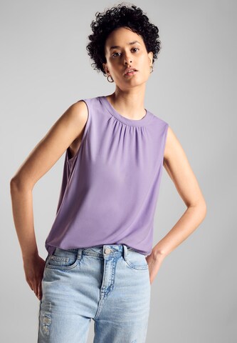 STREET ONE Top in Purple: front