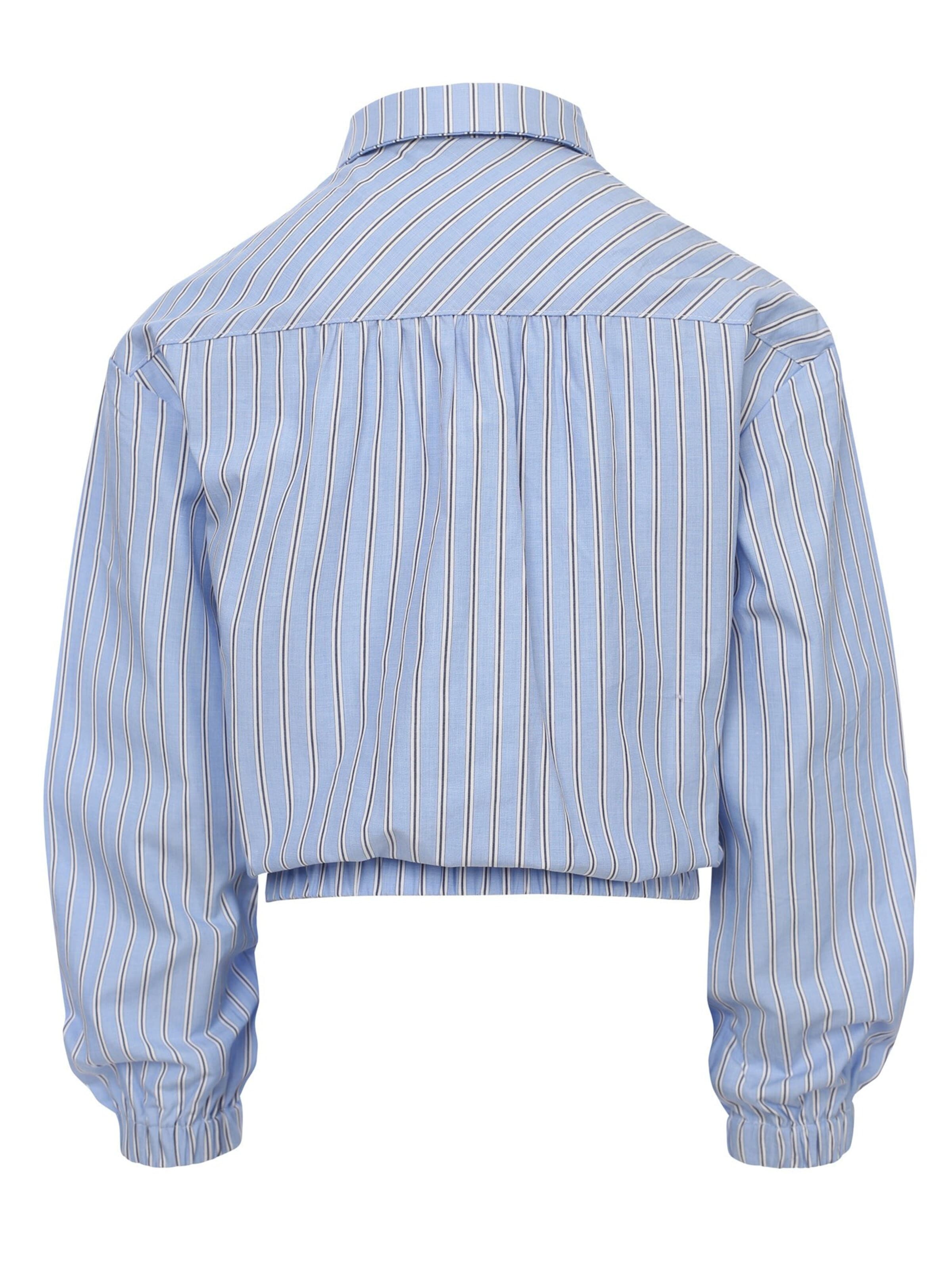 Looxs Revolution Blouse in Blue: front