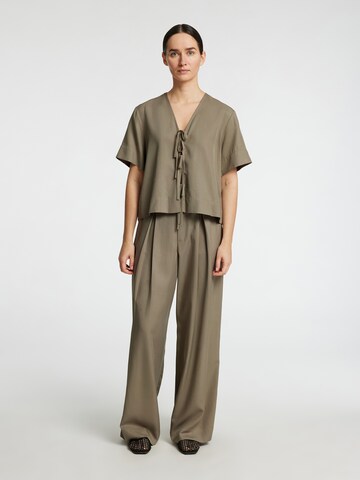 SELECTED FEMME Bluse 'SLFNATUK' in Grün