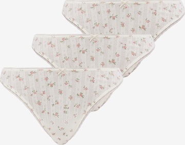 Lindex Стринги в Белый: спереди