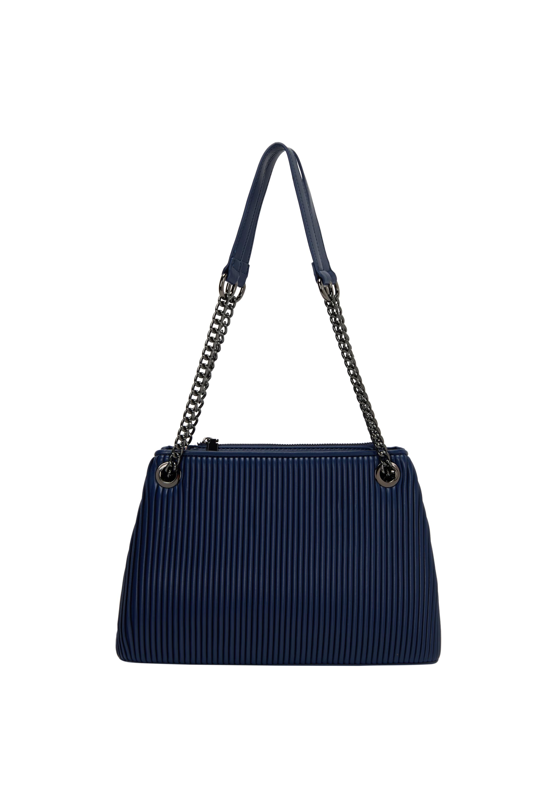 faina - Mala de ombro em azul: frente