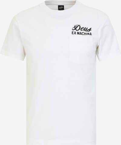 DEUS EX MACHINA Shirt 'Milan' in de kleur Zwart / Wit, Productweergave