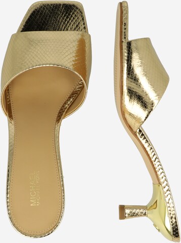 MICHAEL Michael Kors - Sapato aberto 'AMAL' em ouro