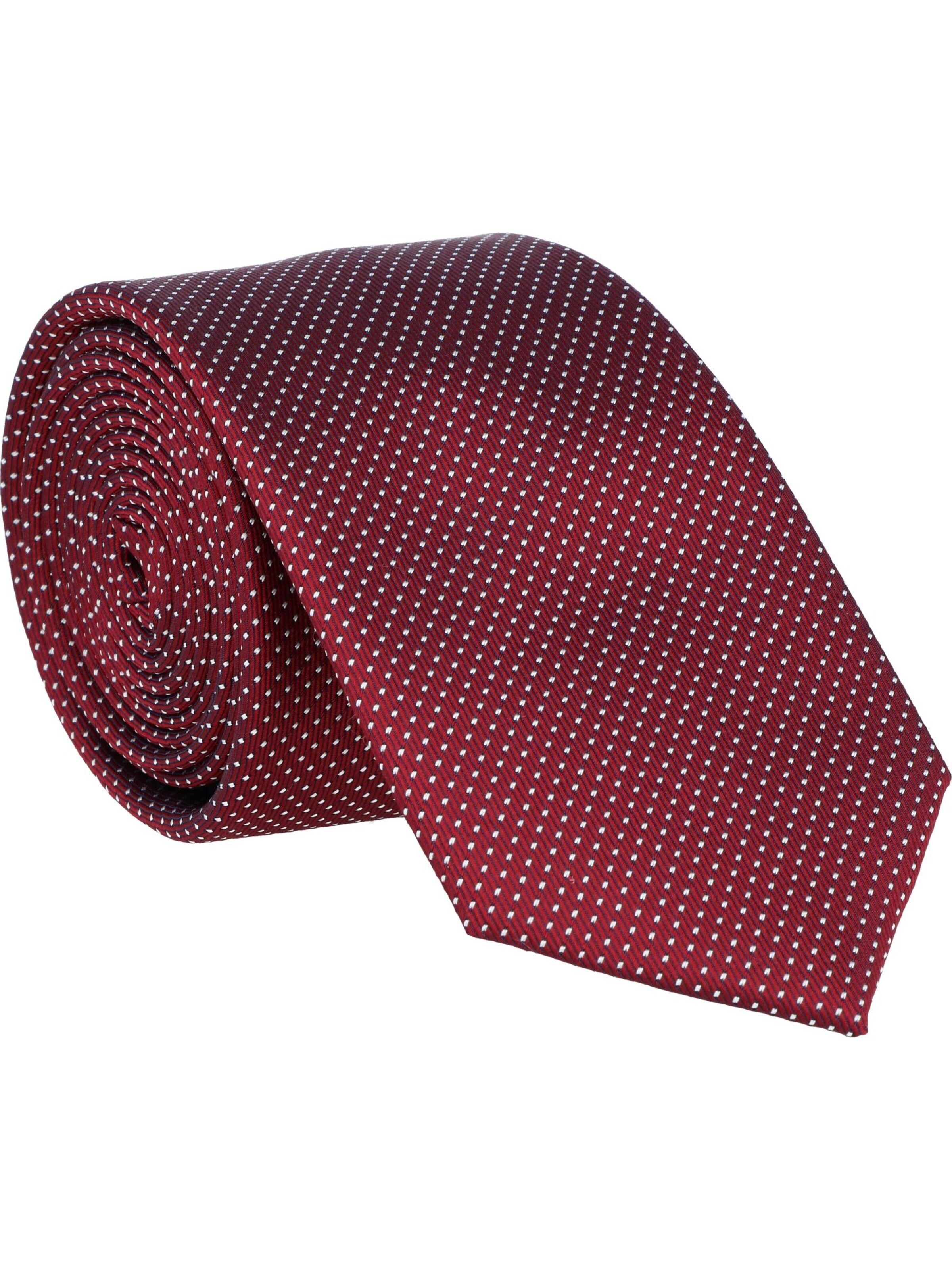 WILLEN Tie 'Tupfen' in Purple: front
