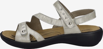 JOSEF SEIBEL Sandal 'Ibiza 70' in Silver: front