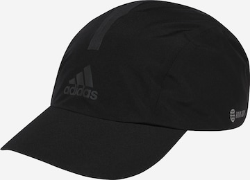 ADIDAS SPORTSWEAR Sportovní kšiltovka 'X-City Rain.Rdy' – černá: přední strana