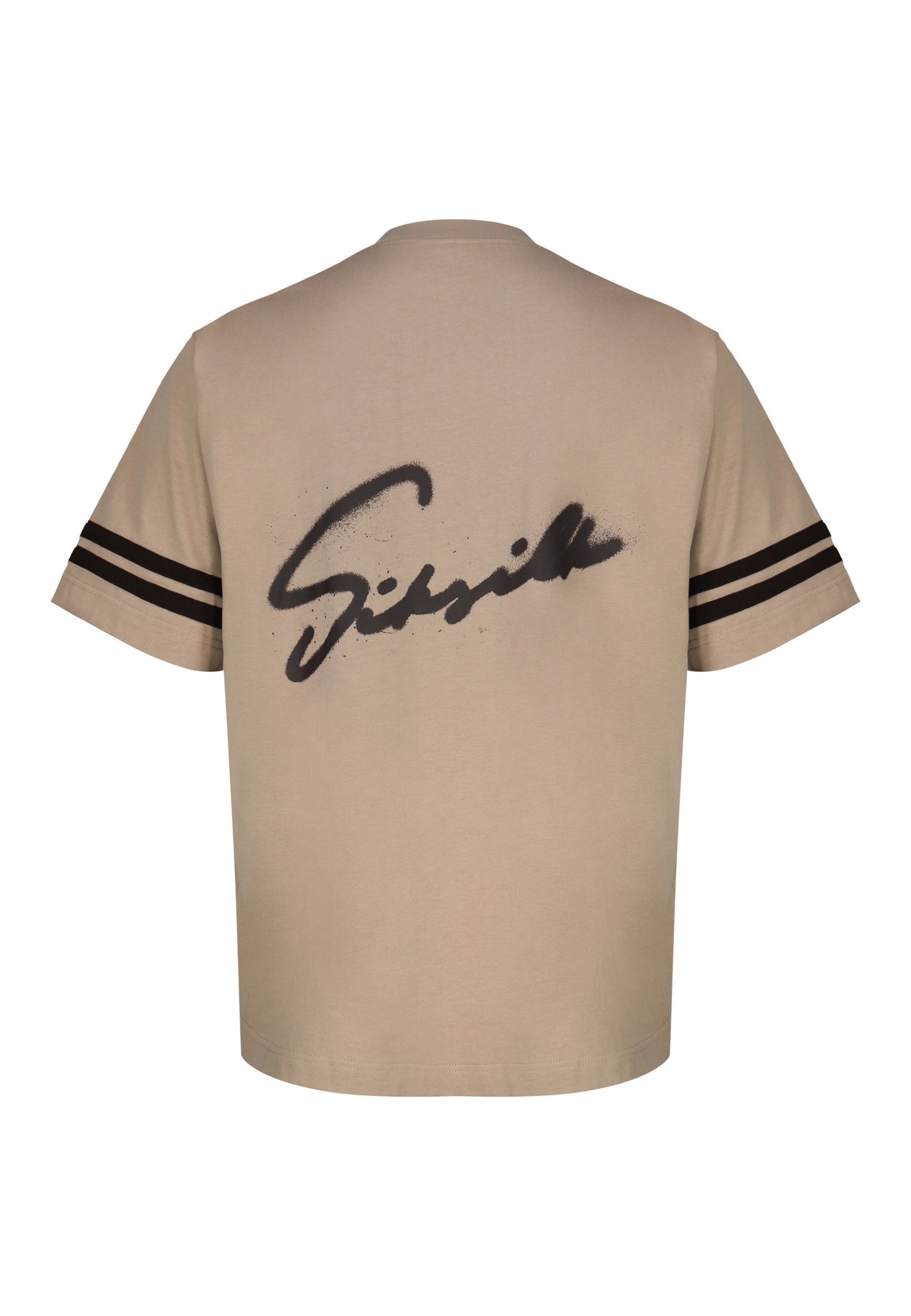 SikSilk - Camiseta en beige
