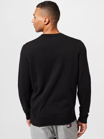 HUGO Red Sweater 'San Valerio' in Black