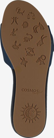 COSMOS COMFORT Muiltjes in Blauw