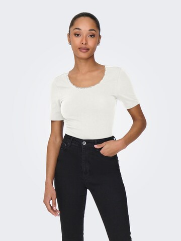 T-shirt 'JDYAVA' JDY en blanc : devant