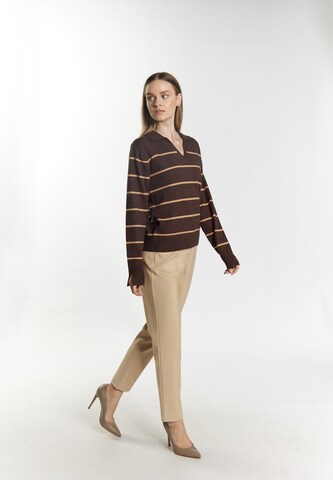 DreiMaster Klassik Sweater in Brown