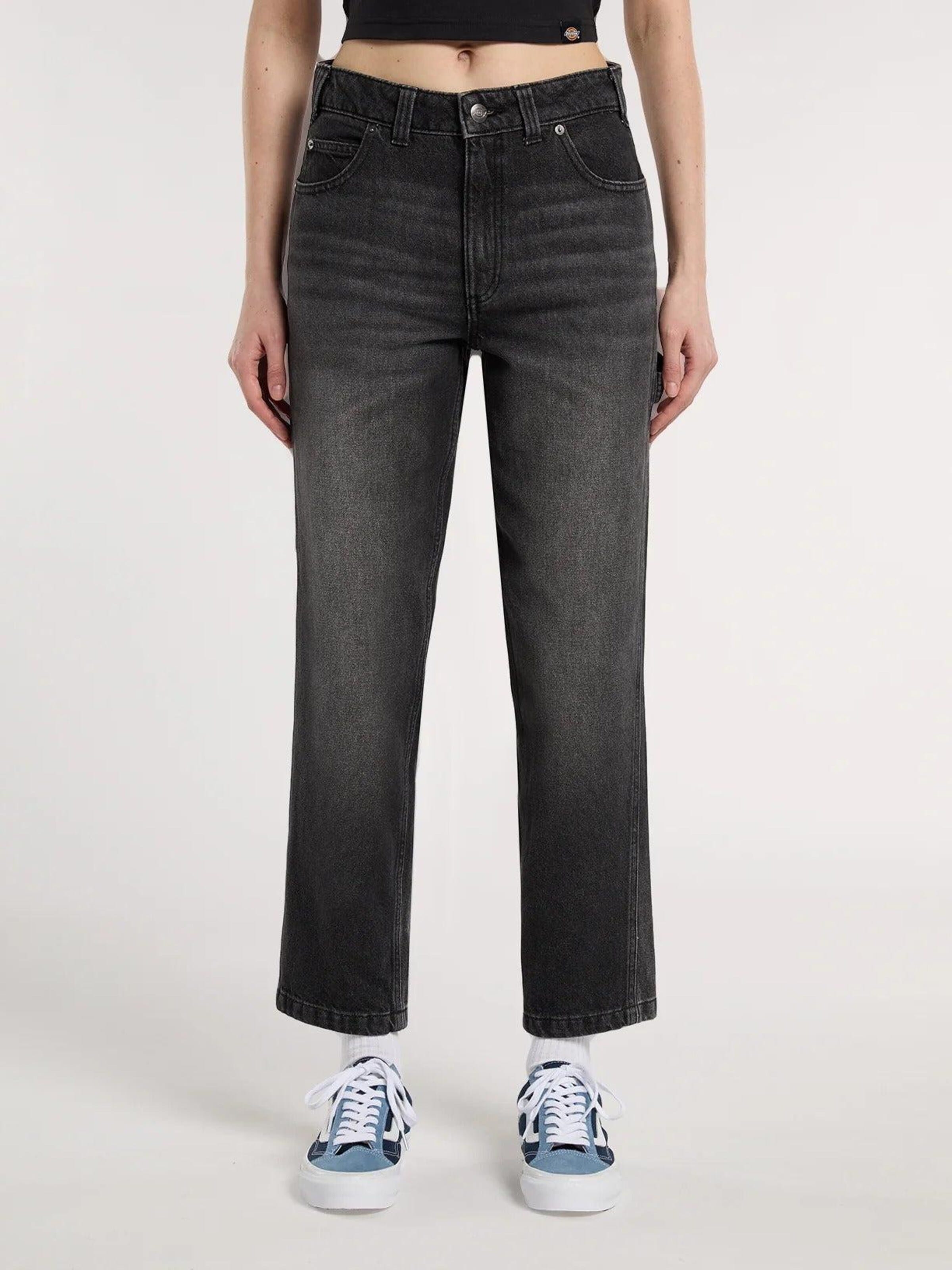 DICKIES Regular Jeans 'ELLENDALE' in Black: front
