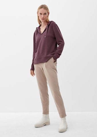 s.Oliver BLACK LABEL Sweatshirt in Purple