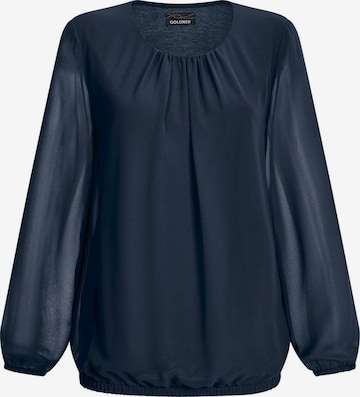 Chemisier Goldner en bleu : devant