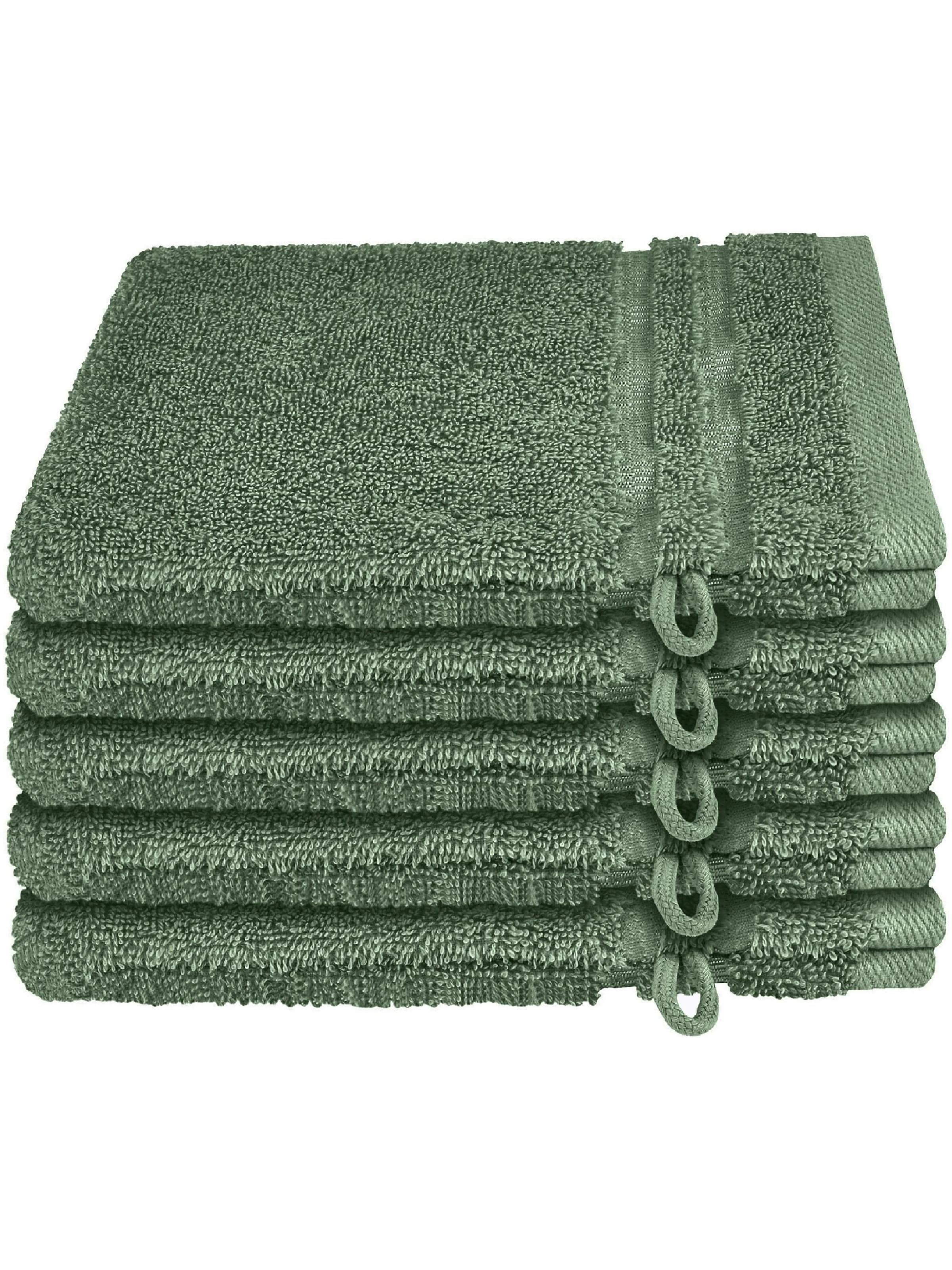 SCHIESSER Handtuch in Grün: Vorderseite