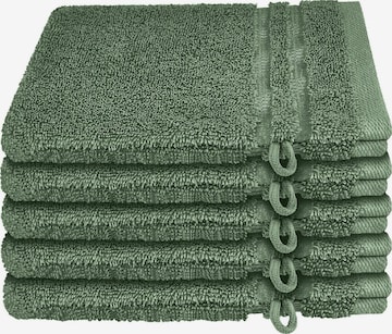 SCHIESSER Handtuch in Grün: Vorderseite