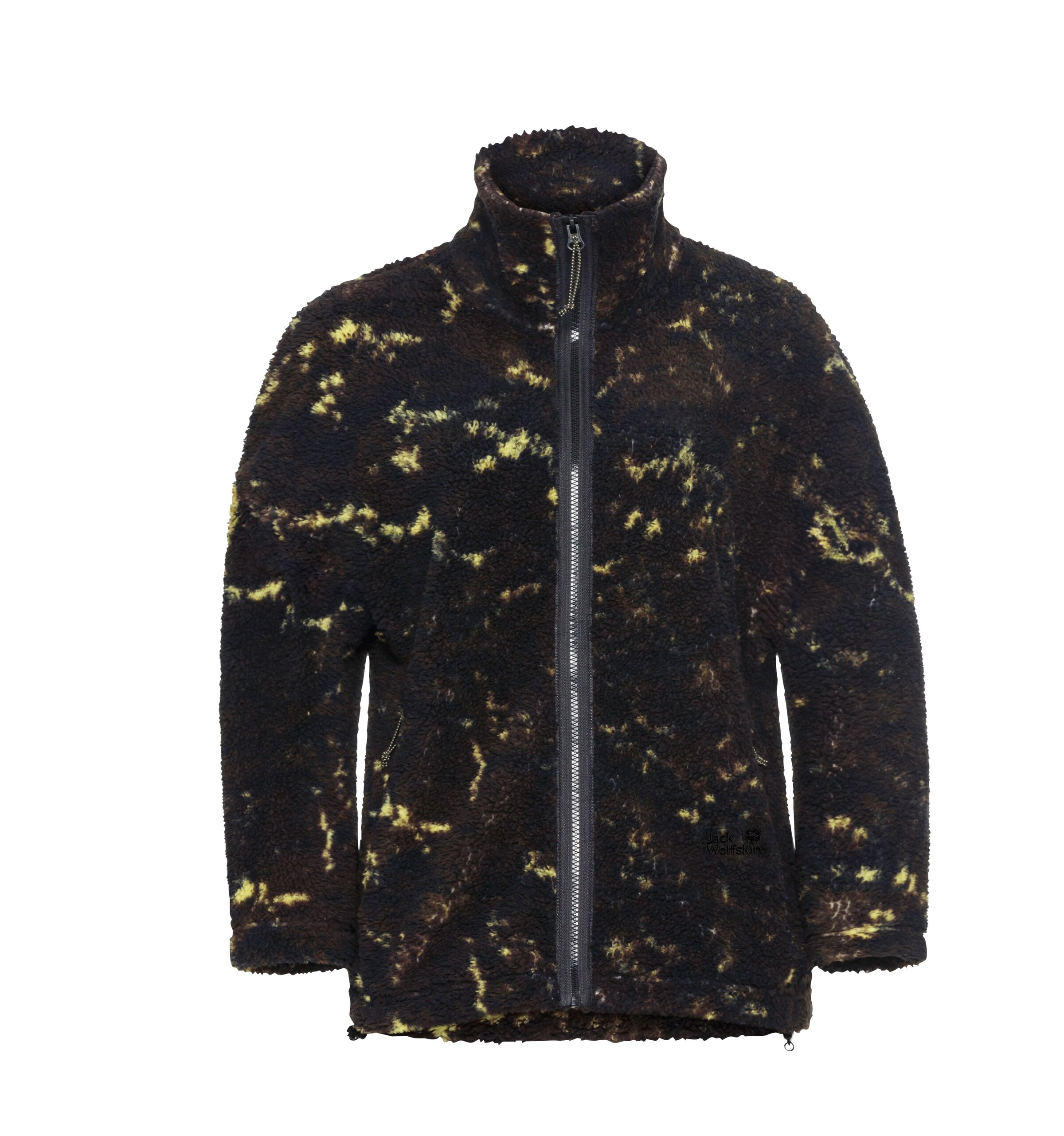 JACK WOLFSKIN Fleecejacke in Braun: Vorderseite